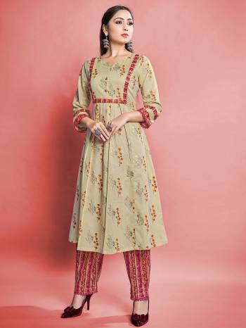 Attrective Partywear Collection This Designer Redymade Derss In Fine Color Paired. Its Designer Top With Bottom Are Cotton Fabric With Designer Printed . Buy this Suit Now.