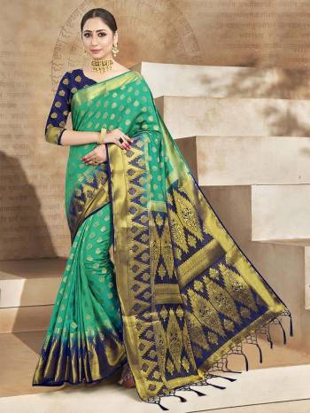 Looking This Partywear Saree Are Fine Saree Paired With Blouse.This Saree Are Art Silk And Blouse Are Art Silk Fabric With Heavy Designer Wevon Work. Buy This Pretty Saree Now.