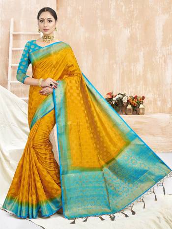 Looking This Partywear Saree Are Fine Saree Paired With Blouse.This Saree Are Art Silk And Blouse Are Art Silk Fabric With Heavy Designer Wevon Work. Buy This Pretty Saree Now.