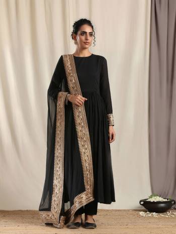 Attrective This Designer Redymade Suits In Fine Color Paired. Its Designer Top And Bottom Are Royan Fabric And Dupatta Are Chiffon With Designer Border Work . Buy this Suit Now.