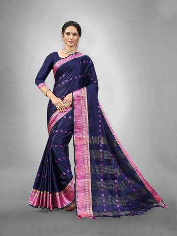 Garb This Partywear Saree Are Fine Saree Paired With Blouse.This Saree And Blouse Are Aura Silk Fabric With Heavy Wevon Designer Work. Buy This Pretty Saree Now.