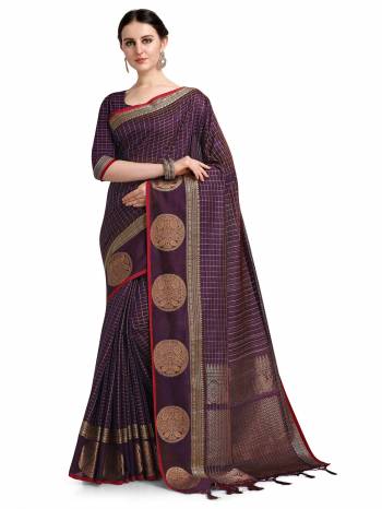 Looking This Partywear Saree Are Fine Saree Paired With Blouse.This Saree And Blouse Are Cotton Silk Fabric With Weaving Designer Work Based. Buy This Pretty Saree Now.