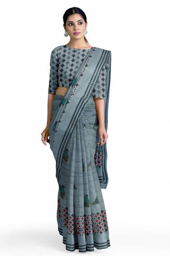 Attrective This Saree Are Fine Saree Paired With Blouse.This Saree And Blouse Are Georgette Based Fabric With Designer Printed. Buy This Pretty Saree Now.