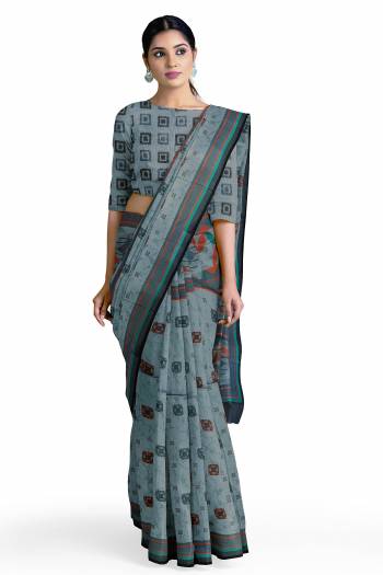 Looking Attrective This Saree Are Fine Saree Paired With Blouse.This Saree And Blouse Are Georgette Based Fabric With Designer Printed. Buy This Pretty Saree Now.