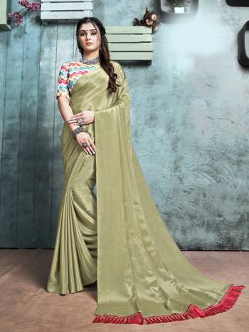 Look Attrective This Partywear Saree Are Fine Saree Paired With Blouse.This Saree Are Chinon Chiffon And Blouse Are Art Silk Based Fabric With Sequance Embroidery Work. Buy This Pretty Saree Now.