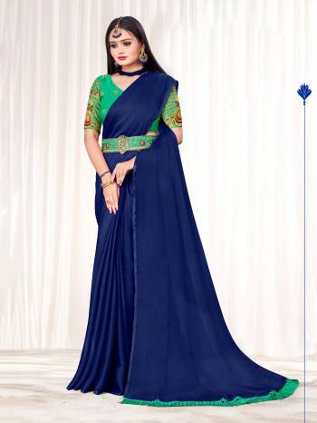  Attrective Look This Fastival Saree Are Fine Saree Paired With Blouse.This Saree Are Moss Chiffon And Blouse Are Art Silk Based Fabric With Designer Embroidery Work With Heavy Belt Work . Buy This Pretty Saree Now.