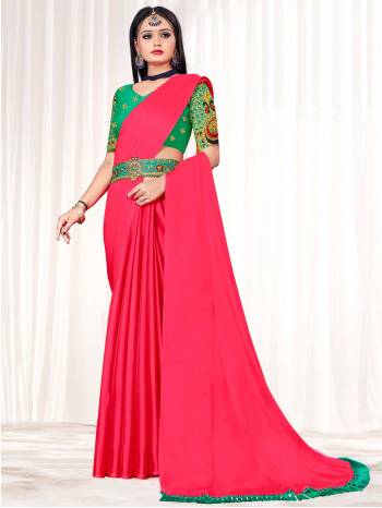  Attrective Look This Fastival Saree Are Fine Saree Paired With Blouse.This Saree Are Moss Chiffon And Blouse Are Art Silk Based Fabric With Designer Embroidery Work With Heavy Belt Work . Buy This Pretty Saree Now.