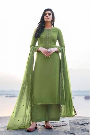 Attrective This Designer Straight Suits In Lovely Color.?Its Pretty Designer Multy Embroidery Work Top Is Georgette Based Paired Bottom Santoon With Batterfly Georgette Fabricated Dupatta Which Gives An Attractive To The Dress.