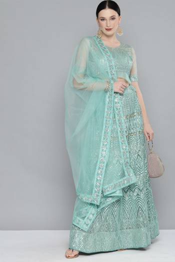 Best This Wedding Partywear Heavy Designer Lehenga Choli And Dupatta In Fine Color Fabricated On Net Beautified Fabric With Designer Sequance Embroidery Work. Buy Now.