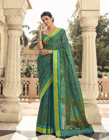 Garb This Partywear Saree Are Fine Saree Paired With Blouse.This Saree Are Brasso Based And Blouse Art Silk Fabric With Heavy Wevon Designer With Brasso Cutting Printed. Buy This Pretty Saree Now.