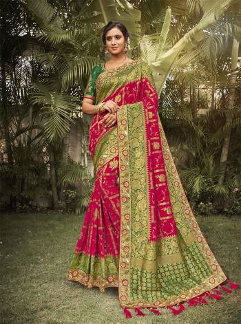 Adorn The Pretty Angelic Look Wearing This Heavy Designer Wevon And  Embroidery Work Saree In Fine Color Paired With Blouse. This Saree Are Viscose And Blouse Is Fabricated On Art Silk Paired. Its Pretty Color Pallete Will Give An Attractive Look To Your Personality. 