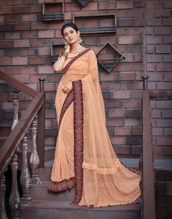 Looking This Stylist Partywear Saree Are Fine Saree Paired With Blouse.This Saree Net And Blouse Are Satin Silk & Net Fabric With Heavy Designer Embroidery Work. Buy This Pretty Saree Now.