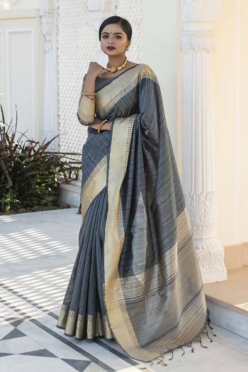  Attrective Look This Fastival Saree Are Fine Saree Paired With Blouse.This Saree And Blouse Are Tassar Silk Based Fabric With Designer Wevon Jari Pallu Border. Buy This Pretty Saree Now.