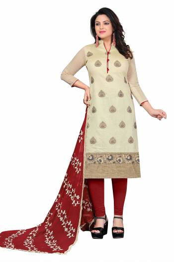 Looking This Suits In Lovely Color.?Its Pretty Top Is Banarasi Jacquard Based Paired Bottom Cotton With Batterfly Banarasi And Naznin Fabricated Dupatta Are Wevon And Embroidery Work. Which Gives An Attractive To The Dress.