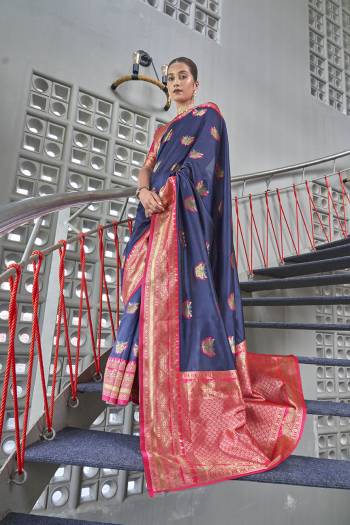 Stylist This Partywear Saree Are Fine Saree Paired With Blouse.This Saree And Blouse Are Art Silk Based Fabric With Heavy Jacquard Designer Work. Buy This Pretty Saree Now.