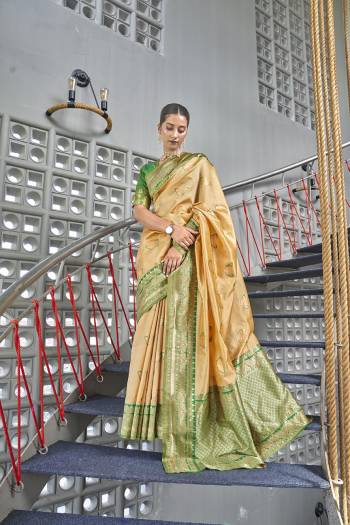 Stylist This Partywear Saree Are Fine Saree Paired With Blouse.This Saree And Blouse Are Art Silk Based Fabric With Heavy Jacquard Designer Work. Buy This Pretty Saree Now.