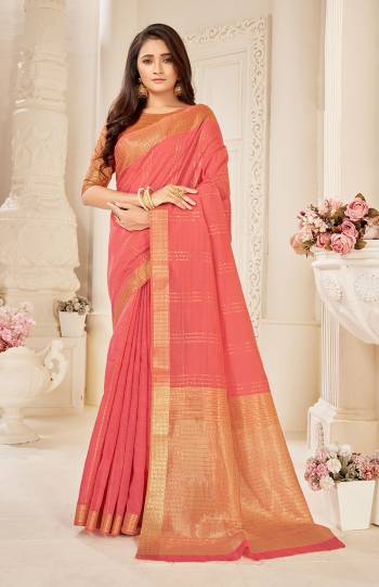 Looking This Stylist Partywear Saree Are Fine Saree Paired With Blouse.This Saree And Blouse Are Cotton Silk Fabric With Heavy Designer Weaving Work. Buy This Pretty Saree Now.