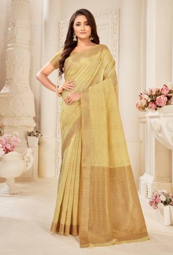 Looking This Stylist Partywear Saree Are Fine Saree Paired With Blouse.This Saree And Blouse Are Cotton Silk Fabric With Heavy Designer Weaving Work. Buy This Pretty Saree Now.