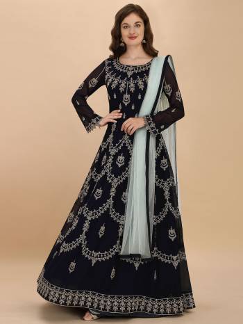 Attrective This Designer Collection In Long Length Fine Color.Its Pretty Heavy Designer Embroidery Work Top Is Georgette Based Paired With Santoon Bottom And Georgette Fabricated Dupatta Which Gives An Attractive To The Suit.