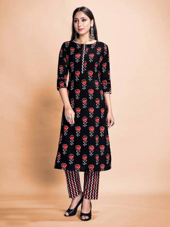 Grab This Readymade Long Dress In Fine Color Top And Bottom Are Rayon Fabricated Beautified With Designer Printed. It Is Light In Weight And Easy To Carry All Day Long. 