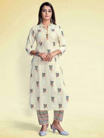 Grab This Readymade Long Dress In Fine Color Top And Bottom Are Rayon Fabricated Beautified With Designer Printed. It Is Light In Weight And Easy To Carry All Day Long. 