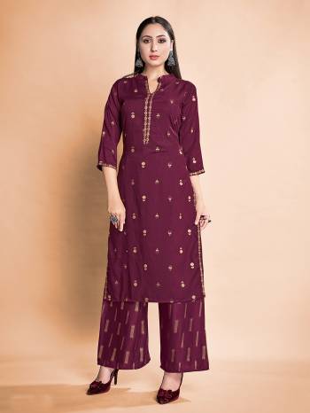 Attrective This Readymade Long Dress In Fine Color Top And Bottom Are Rayon Fabricated Beautified With Designer Foil Printed. It Is Light In Weight And Easy To Carry All Day Long. 