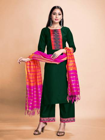 Garb This Readymade Long Dress In Fine Color Top And Bottom With Dupatta Are Rayon Fabricated Beautified With Designer Solid. It Is Light In Weight And Easy To Carry All Day Long. 