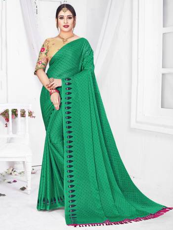 Looking This Designer Partywear Saree Are Fine Saree Paired With Contrasted Blouse.This Saree Are Moss Chiffon Printed And Blouse Are Net Based Fabric With Designer Embroidery Work. Buy This Pretty Saree Now.