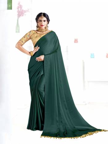 Attrective This Partywear Saree Are Fine Saree Paired With Contrasted Blouse.This Saree Are Satin Georgette And Blouse Are Art Silk Based Fabric With Designer Heavy Embroidery Work. Buy This Pretty Saree Now.