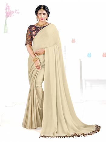 Attrective This Partywear Saree Are Fine Saree Paired With Contrasted Blouse.This Saree Are Satin Georgette And Blouse Are Art Silk Based Fabric With Designer Heavy Embroidery Work. Buy This Pretty Saree Now.