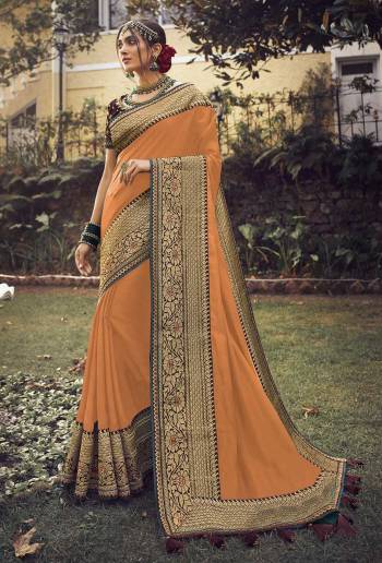 Looking This Designer Partywear Saree Are Fine Saree Paired With Blouse.This Saree Are Shimmer Silk And Blouse Pashmina Dupion Based Fabric With Heavy Designer Embroidery Work. Buy This Pretty Saree Now.