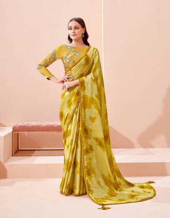 Garb This Partywear Stylist Designer Fine Colour Saree Paired With Blouse.This Saree Are Georgette And Blouse Are Raw Silk Fabric With Heavy Designer Embroidery Work. Buy This Pretty Saree Now.