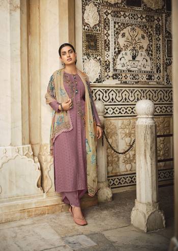 Looking This Designer Collection In Long Length Fine Color Plazzo Suits.Its Pretty Designer Schiffli Embroidery Work Top Is Muslin Based Paired With Santoon Bottom And Chiffon Digital Printed Fabricated Dupatta Which Gives An Attractive To The Suit.