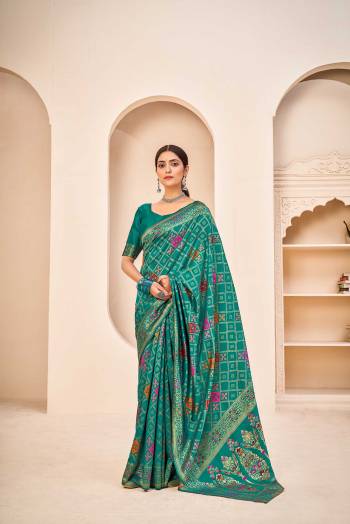 Looking This Wedding Partywear Saree Are Fine Color Paired With Blouse.This Saree And Blouse Banarasi Silk Fabric With Heavy Designer Weaving Work. Buy This Pretty Saree Now.