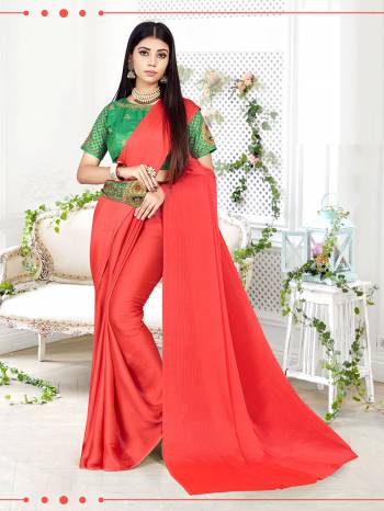 Attrective This Designer Saree Are Fine Saree Paired With Contrasted Blouse And Belt.This Saree Are Georgette And Blouse And Belt Are Art Silk Based Fabric With Designer Embroidery Work. Buy This Pretty Saree Now.