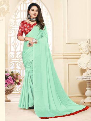 Looking This Designer Partywear Saree Are Fine Saree Paired With Contrasted Blouse.This Saree Are Satin Silk And Blouse Are Art Silk Based Fabric With Designer Printed With Sequance Embroidery Work. Buy This Pretty Saree Now.