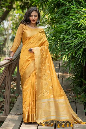 Looking This Designer Wedding Partywear Saree Are Fine Saree Paired With Blouse.This Saree And Blouse Are Aasam Silk Based Fabric With Heavy Wevon Jari Designer With Embroidery Cut Work. Buy This Pretty Saree Now.