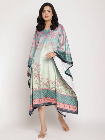 Buy This Pretty Kaftan Collection in Lovely Color With Beautifull Print.