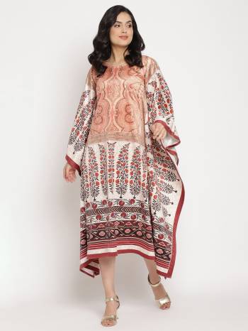 Buy This Pretty Kaftan Collection in Lovely Color With Beautifull Print.