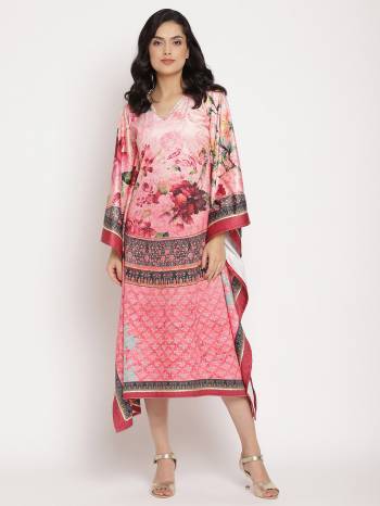 Buy This Pretty Kaftan Collection in Lovely Color With Beautifull Print.