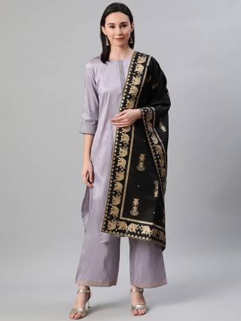 Simple And Elegant Looking Readymade Printed Suit Is Here In Lovely Color Paired With Petty Colored Dupatta. Its Top And Bottom Are Fabricated On Poly SIlk Paired With Fancy Dupatta.Buy These Casual Collection Now