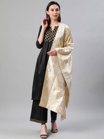 Simple And Elegant Looking Readymade Printed Suit Is Here In Lovely Color Paired With Petty Colored Dupatta. Its Top And Bottom Are Fabricated On Poly SIlk Paired With Fancy Dupatta.Buy These Casual Collection Now