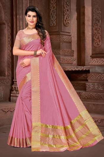 This Saree Is Fabricated On Cotton Silk Paired With Cotton Silk Blouse.Grab These Beautifull Saree Now