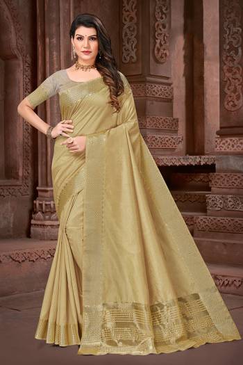 This Saree Is Fabricated On Cotton Silk Paired With Cotton Silk Blouse.Grab These Beautifull Saree Now