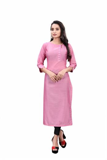 GarbThis Readymade Long Kurti In Fine Color. Kurti Are Polyster Fabricated Beautified With Designer Hand Work. It Is Light In Weight And Easy To Carry All Day Long. 