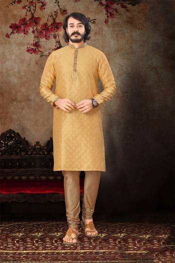 Looking This Traditional Functional Designer Readymade Kurta With Bottom Set. Kurta Are Jacquard Silk And Botton Are Silk Fabric With Wevon Designer.Buy Now. 