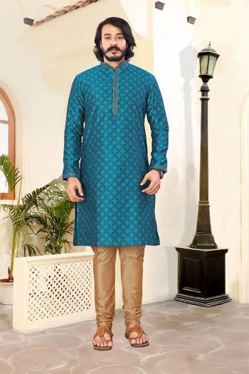 Looking This Traditional Functional Designer Readymade Kurta With Bottom Set. Kurta Are Jacquard Silk And Botton Are Silk Fabric With Wevon Designer.Buy Now. 