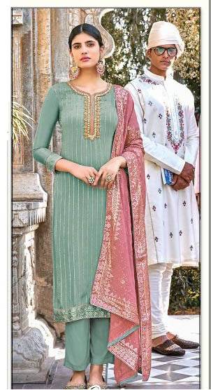 Garb This Designer Sharara Suit In Fine Color.Its Pretty Heavy Designer Embroidery Work Top Is Blooming Georgette Based Paired With Santoon Bottom And Chiffon Fabricated Work Dupatta Which Gives An Attractive To The Suit.