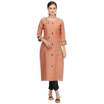 Garb This Good Looking Readymade Long Kurti In Fine Color. Kurti Are Poly Viscose Pattren Fabricated Beautified With Designer Hand Designer Work. It Is Light In Weight And Easy To Carry All Day Long. 