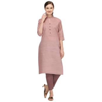 Garb This Good Looking Readymade Long Kurti In Fine Color. Kurti Are Poly Cotton Slub Fabricated Beautified With Designer Hand Designer Work. It Is Light In Weight And Easy To Carry All Day Long. 